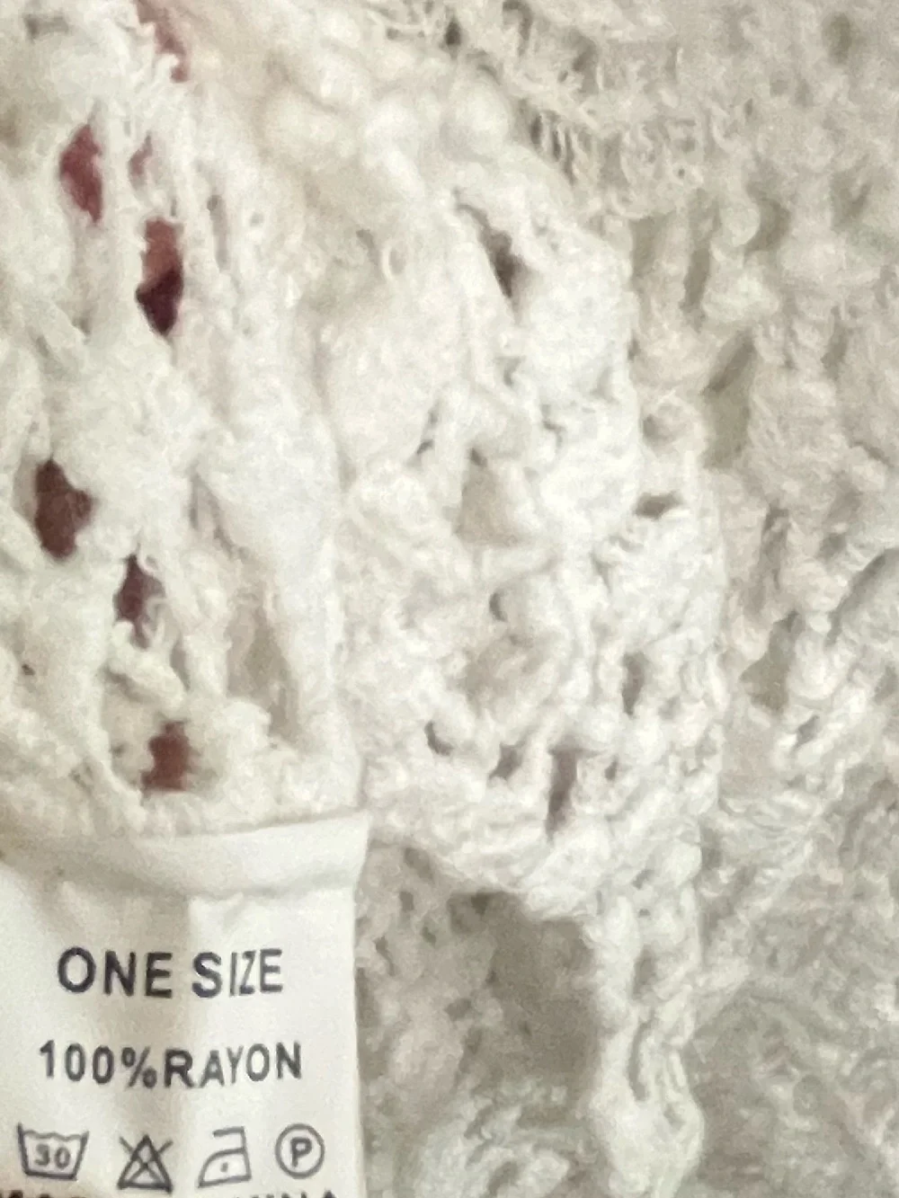 Crochet White Cover-Up Dress